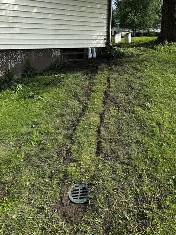 IceGuard and Exterior Drainage Line Installation