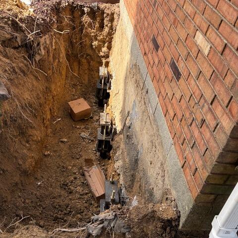 Stablize and Support Foundation Walls