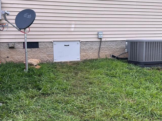 New Crawl Space Door
