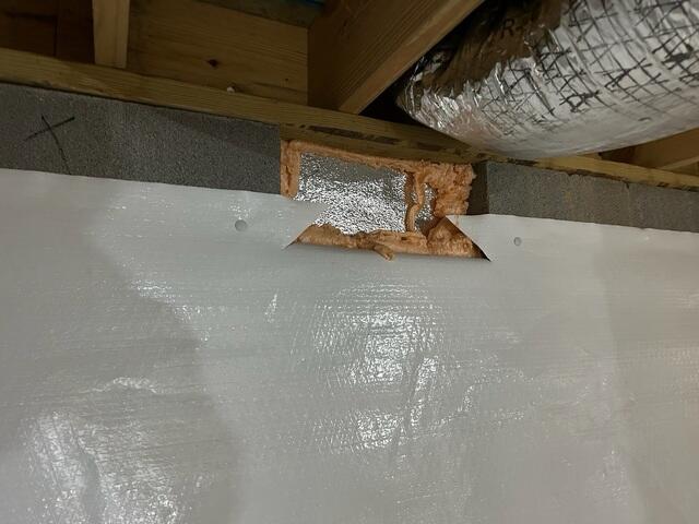 Vents Sealed