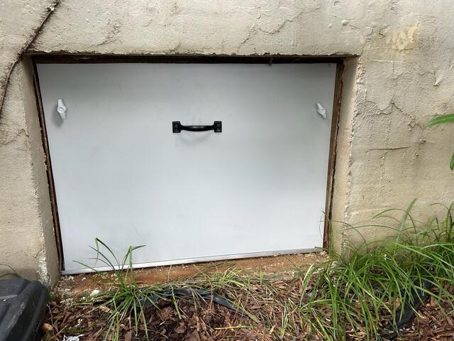 New Crawl Space Door