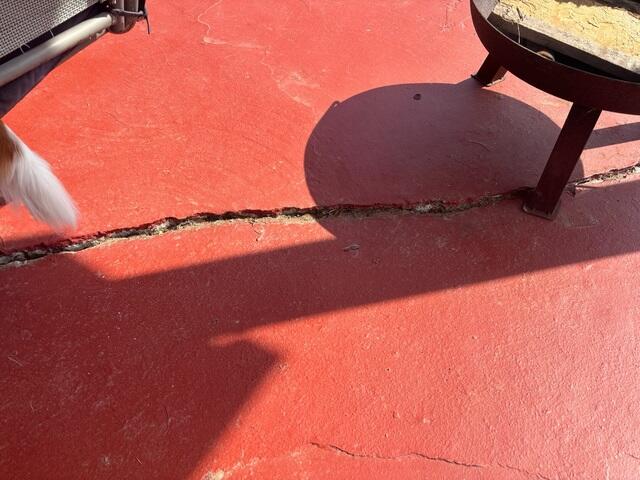 Cracked Concrete Creating a Trip Hazard