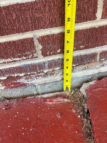 Measuring the Settled Concrete