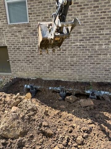 Foundation Stabilization in Progress