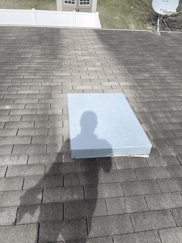Skylight is damaged