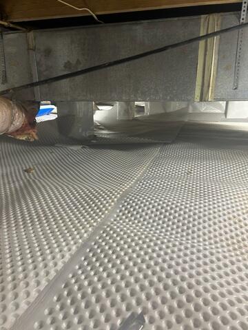 Drainage Matting Installed