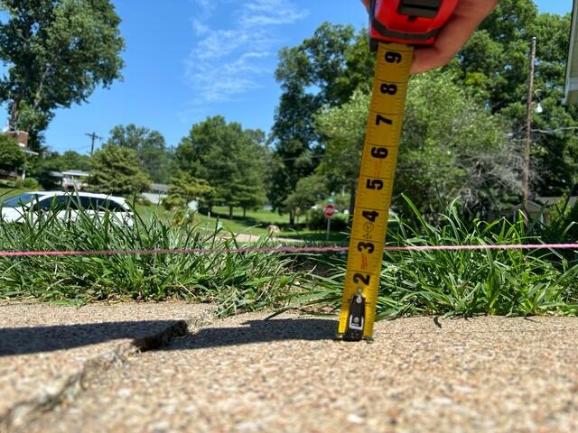 Driveway Before Lift and Level