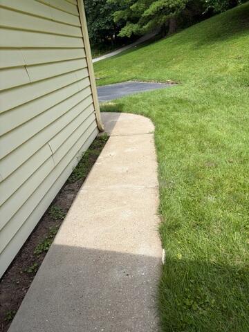 Lifted and Leveled Sidewalk