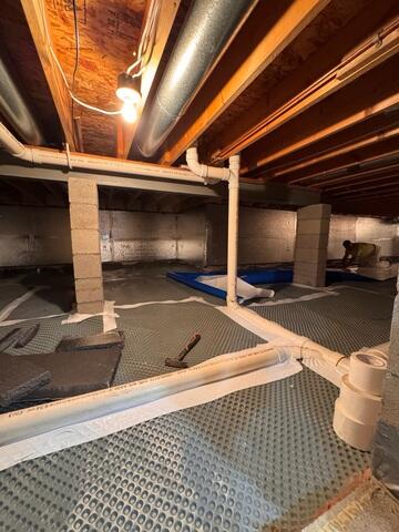 Drainage Matting Installation