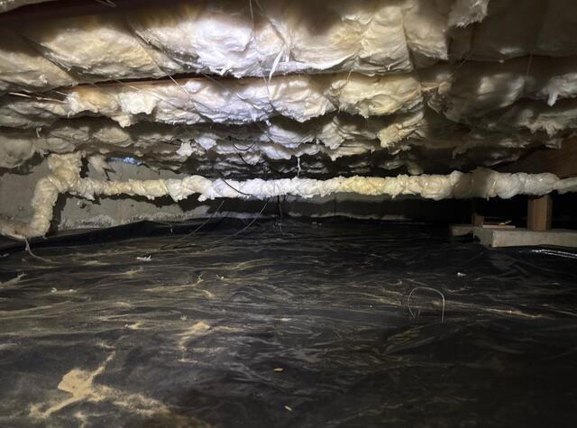 Crawl Space In Need Of An Upgrade