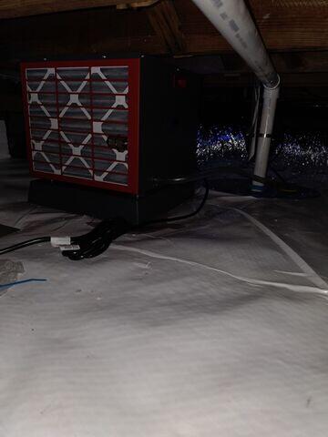 Crawl Space Dehumidifier