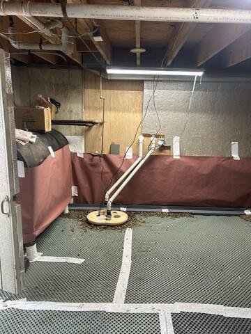Basement Waterproofing Prep Before New Slab Floor