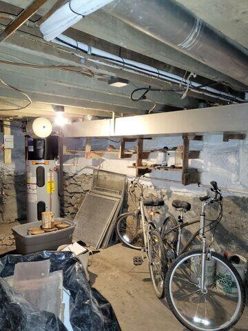Cracking Foundation Wall