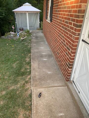 Completed Sidewalk