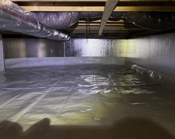 Vapor barrier and insulation