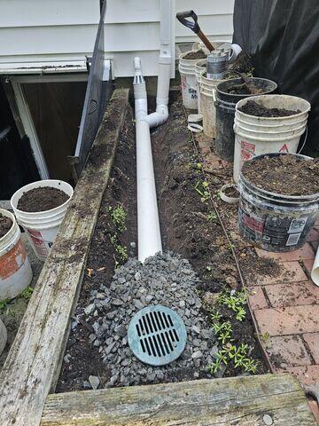 Discharge Line Installation
