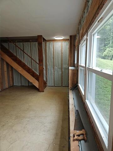 Spray Foam Applied to Exterior Walls