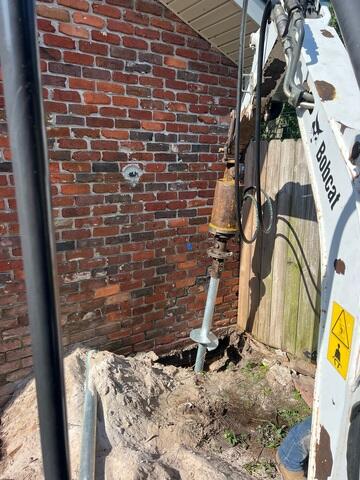 Installing Helical Piers