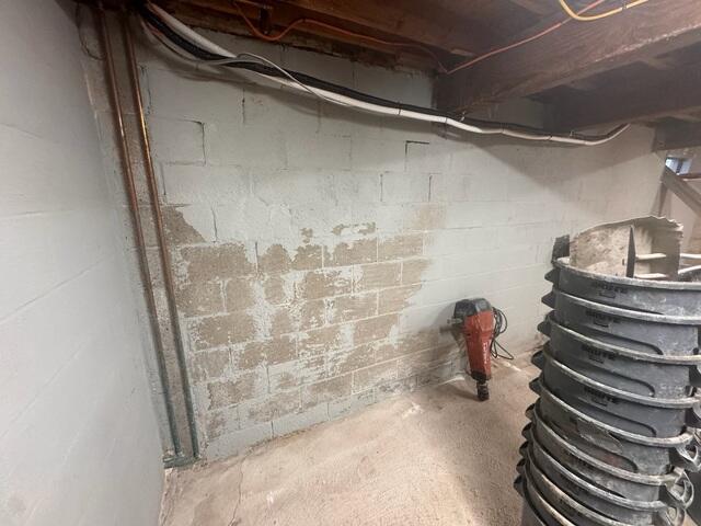 Inward Bowing Foundation Wall