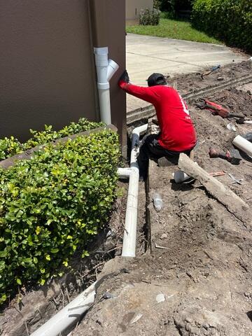 Installation of Exterior Drainage System
