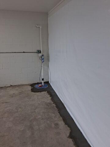 The SmartSump Sump Pump pumps water out and away from the basement