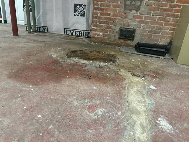 Uneven Foundation Floor