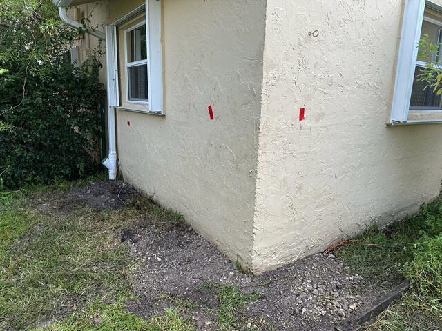 Concealing Push Piers