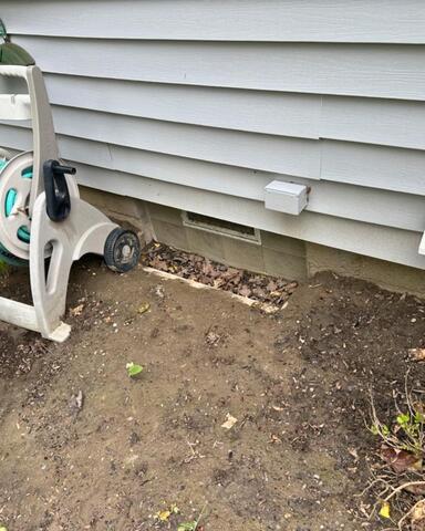 Clogged Window Wells