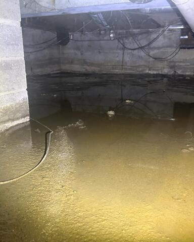 Flooding Crawl Space