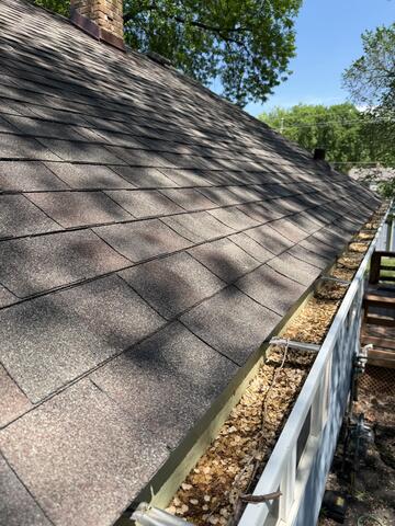 Clgged K-Style Gutters