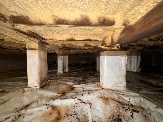 Messy Crawl Space