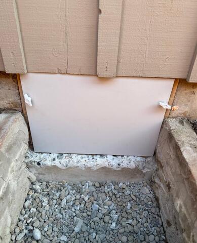 EverLast Crawl Space Door