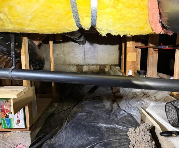 Water Seepage into Crawl Space