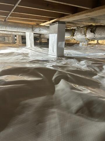 Crawl Space Sealed