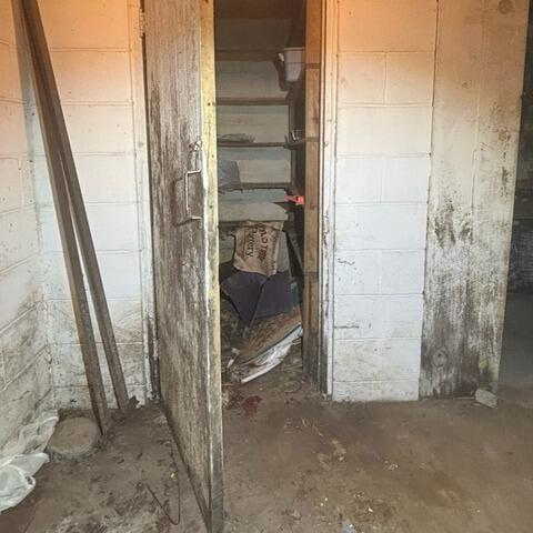 Dirty Basement After Water Damage