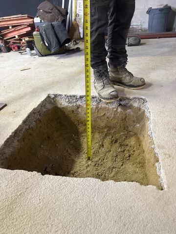 Footing Excavation for SmartJacks