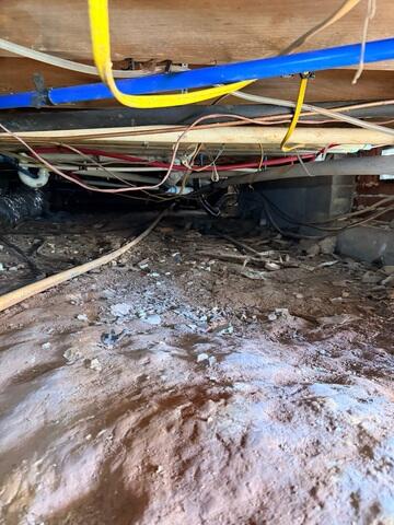 Inspecting the Crawl Space for Moisture Problems in State Road, NC