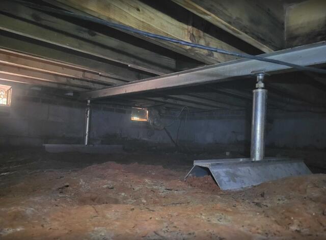Strengthening Sagging Floors with SmartJack Supports in Raleigh, NC