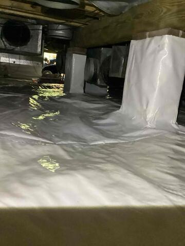 Encapsulating the Crawl Space for Lasting Moisture Protection in Raleigh, NC