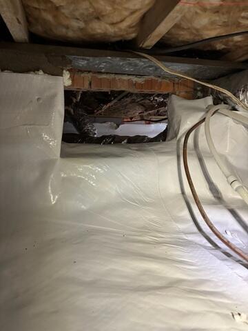 An encapsulated crawl space protects your home from the harsh conditions on the ground