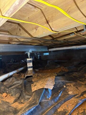 Stronger Crawl Space Support