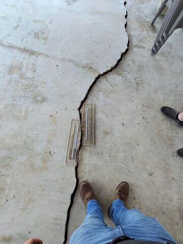 Severe Concrete Cracking