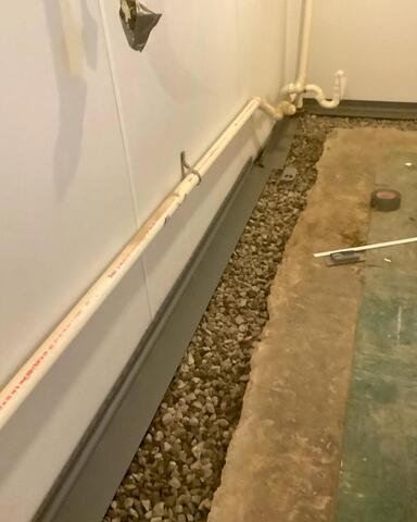 New Interior Drainage System