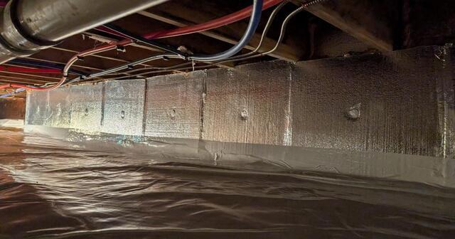 New Crawl Space Insulation