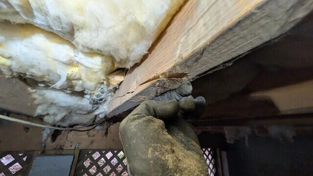 Cracked Floor Joist
