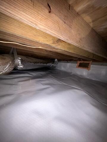 Vents Sealed with SilverGlo Panels