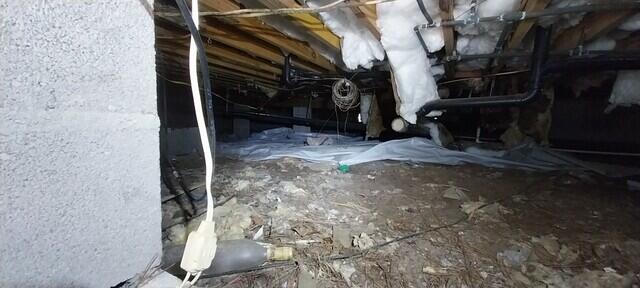 Nasty Crawl Space!
