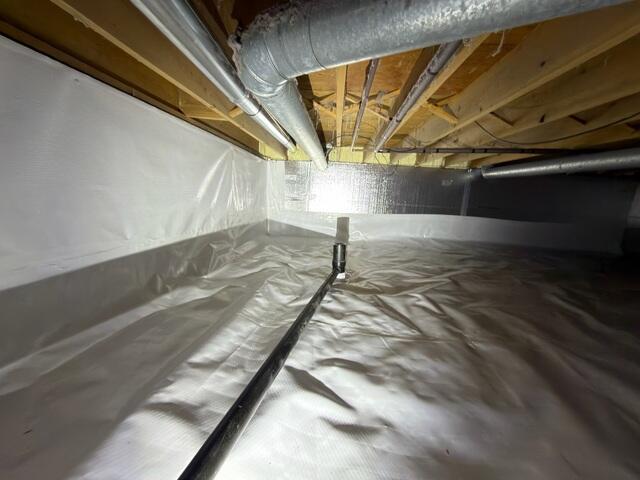 Wrapping Around the Discharge Line
