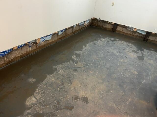 Finished Waterproofing