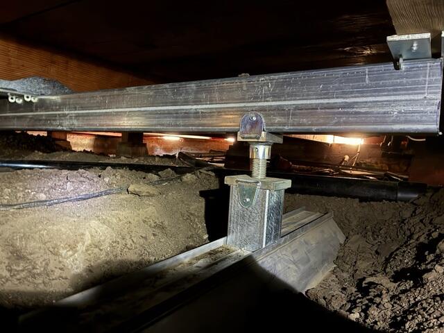 SmartJack® Crawl Space Support System Installation